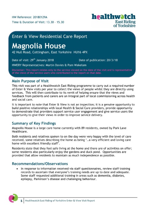 Magnolia House Enter & View revisit