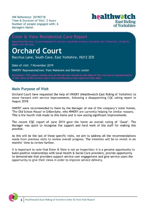 Orchard Court Enter & View